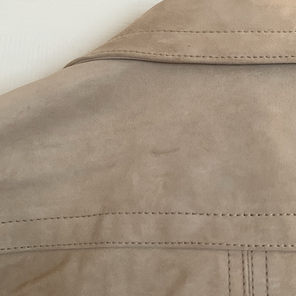 NWT Coach suede leather jacket coat women Sz 12 - Picture 6 of 9